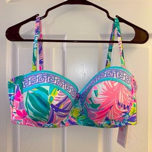 Lilly Pulitzer it was all a dream swim top size 14